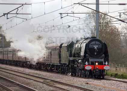 Purchase photo of 46233 DUCHESS OF SUTHERLAND at Brookmans Park